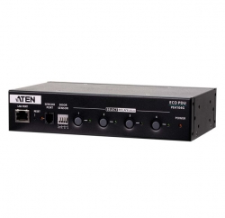 Aten 4 Port 1U 10A Smart PDU with outlet control, 4xC13 Outlets, 100 - 240 VAC (PE4104G-AT-G)