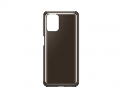 Samsung Galaxy A22 Soft Clear Cover - Black (EF-QA225TBEGWW)