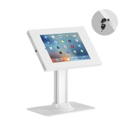Brateck Anti-Theft Countertop Tablet Holder with Bolt Down Base Fit most 9.7' to 11' tablets - White (PAD34-03)