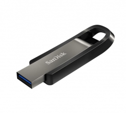 SanDisk 64GB Extreme GO USB3.2 Metal Flash Drive USB-A 400MB/s SecureAccess encryption software2 Lifetime Lifetime Warranty Black