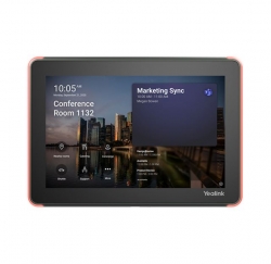 Yealink RoomPanel for Microsoft Team Rooms, Compact Touchscreen, High Visibility LED Bars out of Room Status, Proximity & Ambient Light Sensor, ROOMPANEL-TEAMS