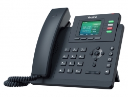 Yealink T33G 4 Line IP phone, 320x240 Colour Display, Dual Gigabit Ports, PoE. No Power Adapter included - ( IPY-SIPPWR5V6A ), SIP-T33G