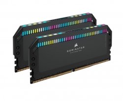 Corsair Dominator Platinum RGB 32GB (2x16GB) DDR5 UDIMM 5200Mhz C40 1.25V Black Desktop PC Gaming Memory, CMT32GX5M2B5200C40