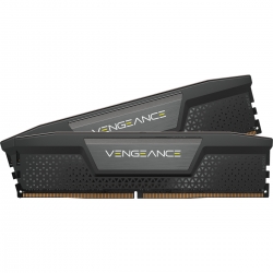 Corsair Vengeance 32GB (2x16GB) DDR5 UDIMM 5200Mhz C40 1.25V Black Desktop PC Gaming Memory, CMK32GX5M2B5200C40