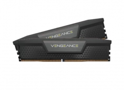 Corsair Vengeance 32GB (2x16GB) DDR5 UDIMM 5600Mhz C36 1.25V Black Desktop PC Gaming Memory, CMK32GX5M2B5600C36
