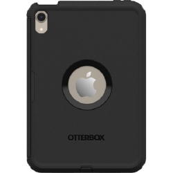 OtterBox Apple iPad mini (6th gen) Defender Series Case - Black(77-87476) , Multi-Layer Defense, Scratch & Port Protection, Versatile Device Stand