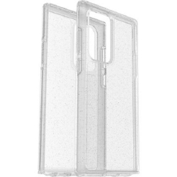 OtterBox Samsung Galaxy S22 Ultra Symmetry Series Clear Antimicrobial Case - Stardust (77-86514), Wireless charging compatible, Ultra-thin design