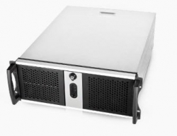 Chenbro RM42300 Black 4U Rackmount Case, No PSU, 2x USB 2.0, External 3x 5.25',Internal 4x 3.5', 1x Slim ODD Slot, 1x 120mm Fan CSPC-423B.