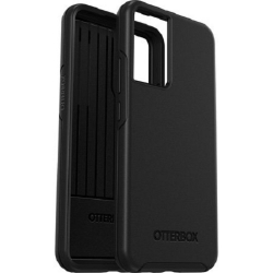 OtterBox Samsung Galaxy S22+ Symmetry Series Antimicrobial Case - Black (77-86432), Wireless charging compatible, Ultra-thin design, DROP+ 77-86432