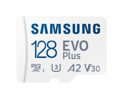 SamSung 128GB MB-MC128KA EVO Plus microSD Card 130MB/s with Adapter FFCSAM128GTFMCKA