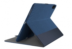 Cygnett Tekview Slimline iPad Pro 12.9' (2021/2020/2018) Case With Apple Pencil Holder - Navy/Blue (CY3159TEKVI), 360 Protection, Magnetic Close Tab