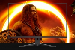 AOC 31.5' Curved 0.5ms 240Hz, FHD FreeSync Premium, Ultra Narrow Border Gaming Monitor - DP x 1, HDMI x 2, VGA x1. VESA100mm Low Blue C32G2ZE