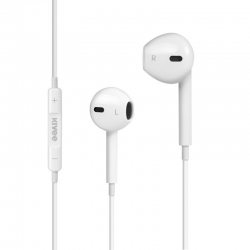 KIVEE MT12 Earphone 3.5mm 1.2M White ELEKIVMT12