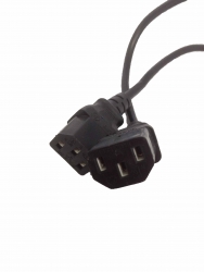 IEC Y-Cord - 1 x C14 to 2 x C13 - 0.5m  011.180.4036