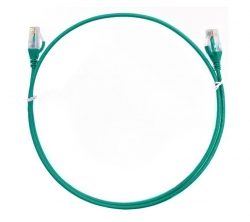 8ware CAT6 Ultra Thin Slim Cable 20m / 2000cm - Green Color Premium RJ45 Ethernet Network LAN UTP Patch Cord 26AWG for Data