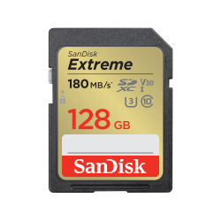 SanDisk 128GB Extreme SD UHS-I Card SDSDXVA-128G-GNCIN