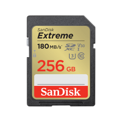 SanDisk 256GB Extreme SD UHS-I Card SDSDXVV-256G-GNCIN