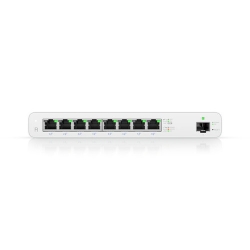 Ubiquiti UISP Router, 8-Port GbE Ports w/ 27V Passive PoE, For MicroPoP Applications, 110W PoE Budget, Fanless UISP-R
