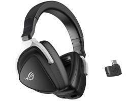 ASUS ROG DELTA S WIRELESS Gaming Headset AI Noise Cancelation Microphones PC/MAC/PS4/PS5/Nintendo Switch/Android/Bluetooth device AI Noise Cancelation ROG DELTA S WIRELESS