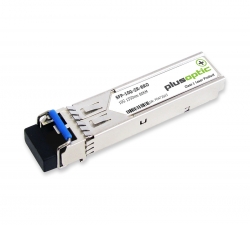 Plusoptic Brocade compatible (10G-SFPP-ZR) 10G, SFP+, 1550nm, 80KM Transceiver, LC Connector for SMF with DOM | PlusOptic SFP-10G-ZR-BRO