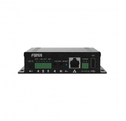 Fanvil PA3 Video Intercom & Paging Gateway, 2 SIP Lines, 1 Speaker interface and 1 microphone interface, Support USB or TF Card, Support POE PA3