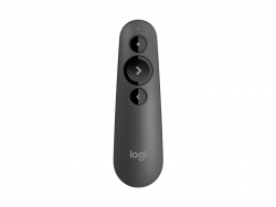 Logitech R500S Laser Presentation Remote with Dual Connectivity Bluetooth or USB 20m Range Red Laser Pointer for PowerPoint Keynote Google Slides 910-006521