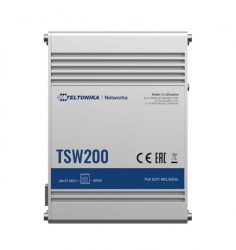 Teltonika TSW200 - Industrial Unmanaged PoE+ Switch - Does not include Power Supply NHT-PR320AUA TSW200
