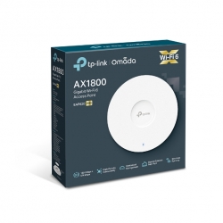 TP-Link EAP620 HD AX1800 Wireless Dual Band Ceiling Mount Access Point, 1201Mbps @ 5GHz Omada, OFDMA, MU-MIMO, QoS, Mountable EAP620 HD