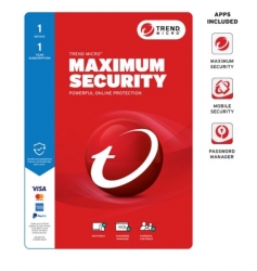 Trend Micro Maximum Security (1 Device) 1Yr Retail Mini Box Auto Renew TICEWWMFXSCWEW