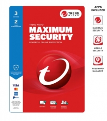 Trend Micro Maximum Security (3 Device) 2Yr Retail Mini Box Auto Renew TICEWWMFXSCXFW