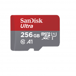 SanDisk 256GB Ultra microSDXC UHS-I Card (SDSQUAC-256G-GN6MN)