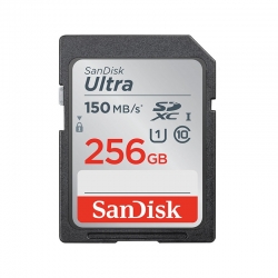 SanDisk 256GB Ultra SDXC UHS-I Card (SDSDUNC-256G-GN6IN)