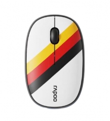 RAPOO Multi-mode wireless Mouse Bluetooth 3.0, 4.0 and 2.4G Fashionable and portable, removable cover Silent switche 1300 DPI Germany- world cup M650-DE