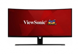 ViewSonic 34” VX3418-2KPC 3440x1440, 144Hz, 1500R Ultrawide & Curved, HDR10, Adaptive Sync, 2x HDMI, 2x DP, Speakers, VESA 100x100 Gaming Monitor VX3418-2KPC