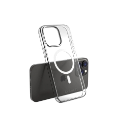 Cygnett AeroMag Apple iPhone 14 Pro Max Clear Protective Case - Clear (CY4171CPAEG), Slim, crystal-clear design with UV resistance, Shock absorbent CY4171CPAEG
