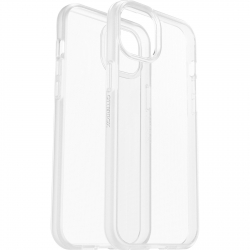 OtterBox Apple iPhone 14 Plus React Series Antimicrobial Case - Clear (77-88876), Raised Edges Protect Screen & Camera, Ultra-Slim 77-88876
