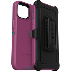 OtterBox Apple iPhone 14 / iPhone 13 Defender Series Case - Canyon Sun (Pink) (77-89632), 4X Military Standard Drop Protection, Multi-Layer Protection 77-89632