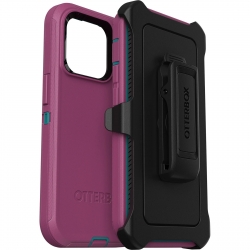OtterBox Apple iPhone 14 Pro Defender Series Case - Canyon Sun (Pink) (77-88386), 4X Military Standard Drop Protection, Multi-Layer Protection 77-88386