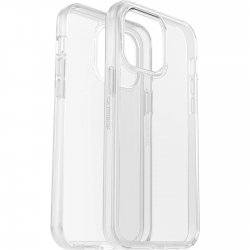 OtterBox Apple iPhone 14 Pro Max Symmetry Series Clear Antimicrobial Case - Clear (77-88643), 3X Military Standard Drop Protection 77-88643