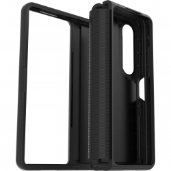 OtterBox Samsung Galaxy Z Fold4 5G (7.6") Symmetry Series Flex Antimicrobial Case - Black (77-90490), 3X Military Standard Drop Protection 77-90490