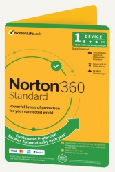 Norton 360 Standard Empower 10GB AU 1 User 1 Device OEM 21432849