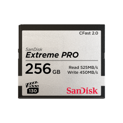 SanDisk 256GB Extreme PRO CFast 2.0 Memory Card (SDCFSP-256G-G46D)