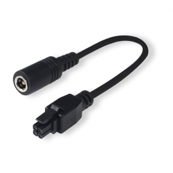 Teltonika | PR2PD01B | 4-PIN to barrel socket adapter for RUT300, RUTX08, RUTX10, TSW100, TSW110 TT.PR2PD01B