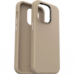 OtterBox Apple iPhone 14 Pro Symmetry Series Antimicrobial Case - Don't Even Chai (Brown) (77-88511), 3X Military Standard Drop Protection 77-88511