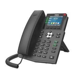 Fanvil X3U Pro Enterprise IP Phone - 2.8" Colour Screen, 3 Lines, No DSS Buttons, Dual Gigabit NIC X3U-PRO