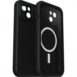 OtterBox Apple iPhone 14 FRE Series Case for Magsafe - Black (77-90178), 5x Military Standard Drop Protection 77-90178