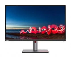 LENOVO ThinkVision T27h-30 27" FHD IPS USB-C Monitor 1920X1080 Height Adjustable Tilt Swivel Pivot 4xUSB3.2 Hub USB-C DP HDMI Audio 3yr wty 63A3GAR1AU