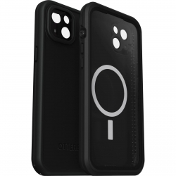 OtterBox Apple iPhone 14 Plus FRE Series Case for Magsafe - Black (77-90169), 5x Military Standard Drop Protection, WaterProof, 360 Protection 77-90169