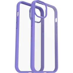 OtterBox Apple iPhone 14 Plus React Series Antimicrobial Case - Purplexing (Purple) (77-88878), Military Standard Drop Protection,Hard Case,Ultra-Thin 77-88878