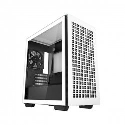 Deepcool White CH370 Mini Tower Chassis DP-R-CH370-WHNAM1-G-1